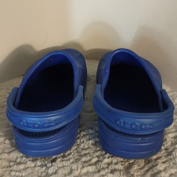 Crocs Blue Unisex Mules - Picture 3 of 5